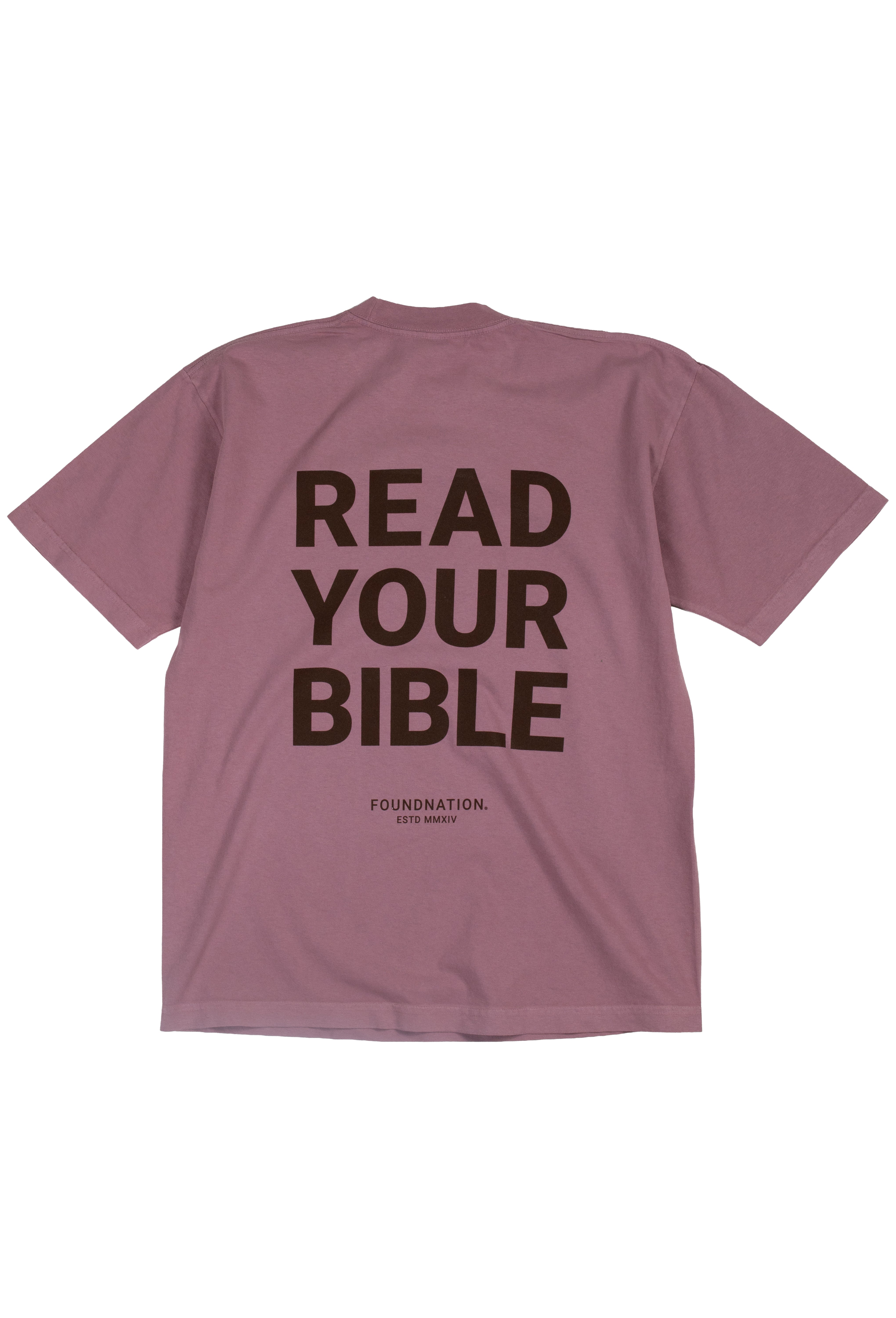 MAUVE ROOTED TEE