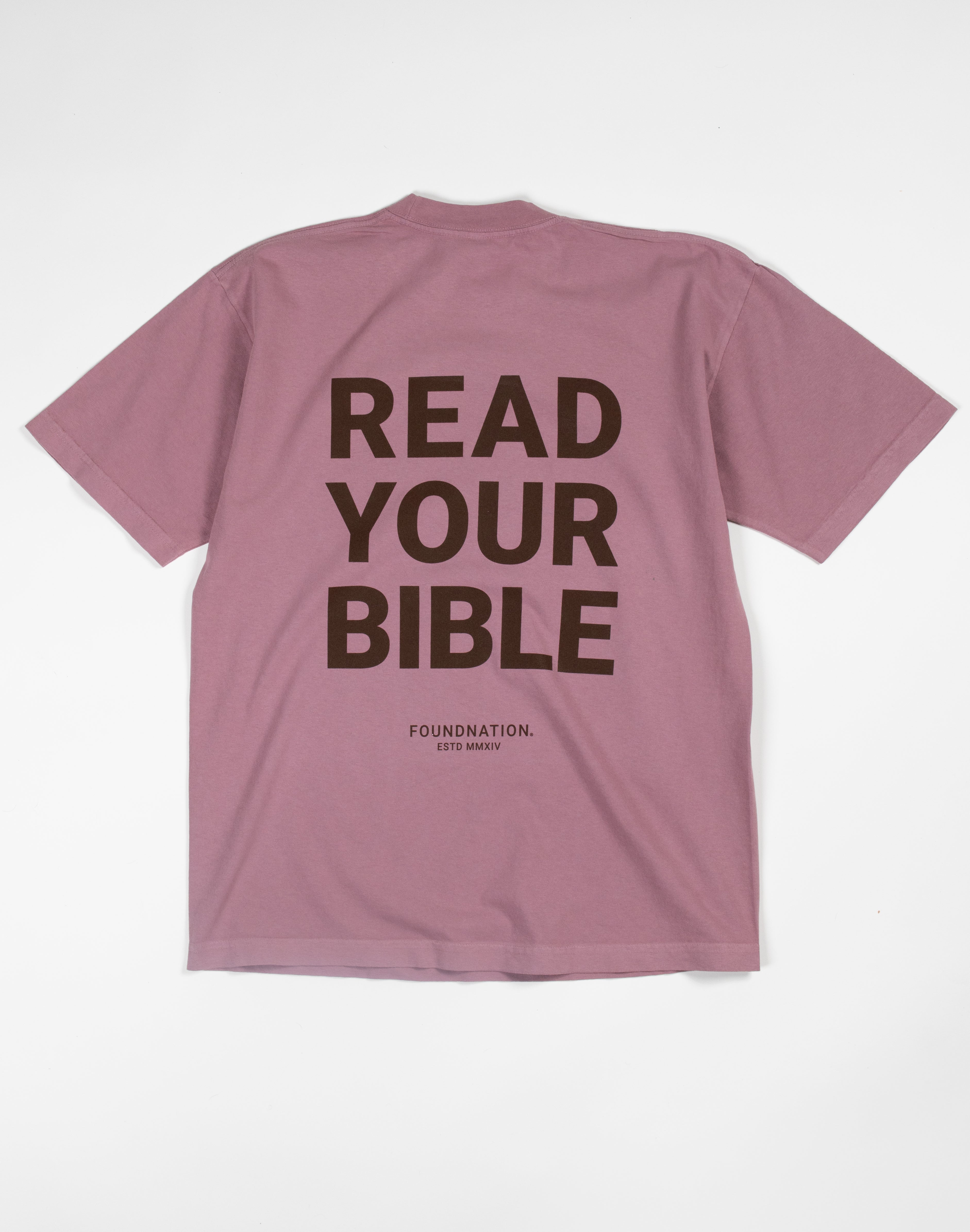 MAUVE ROOTED TEE