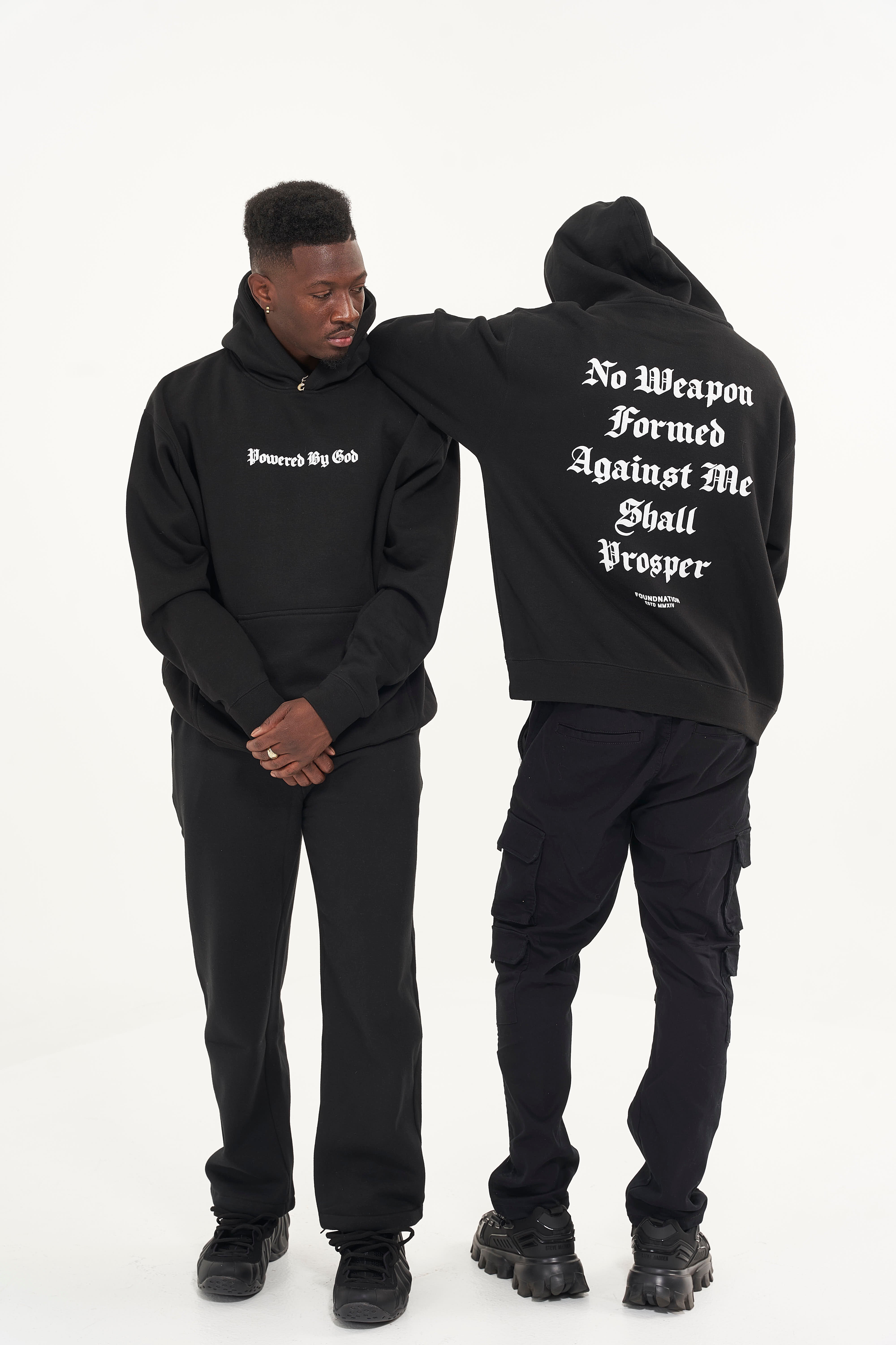 POWERED BY GOD HOODIE
