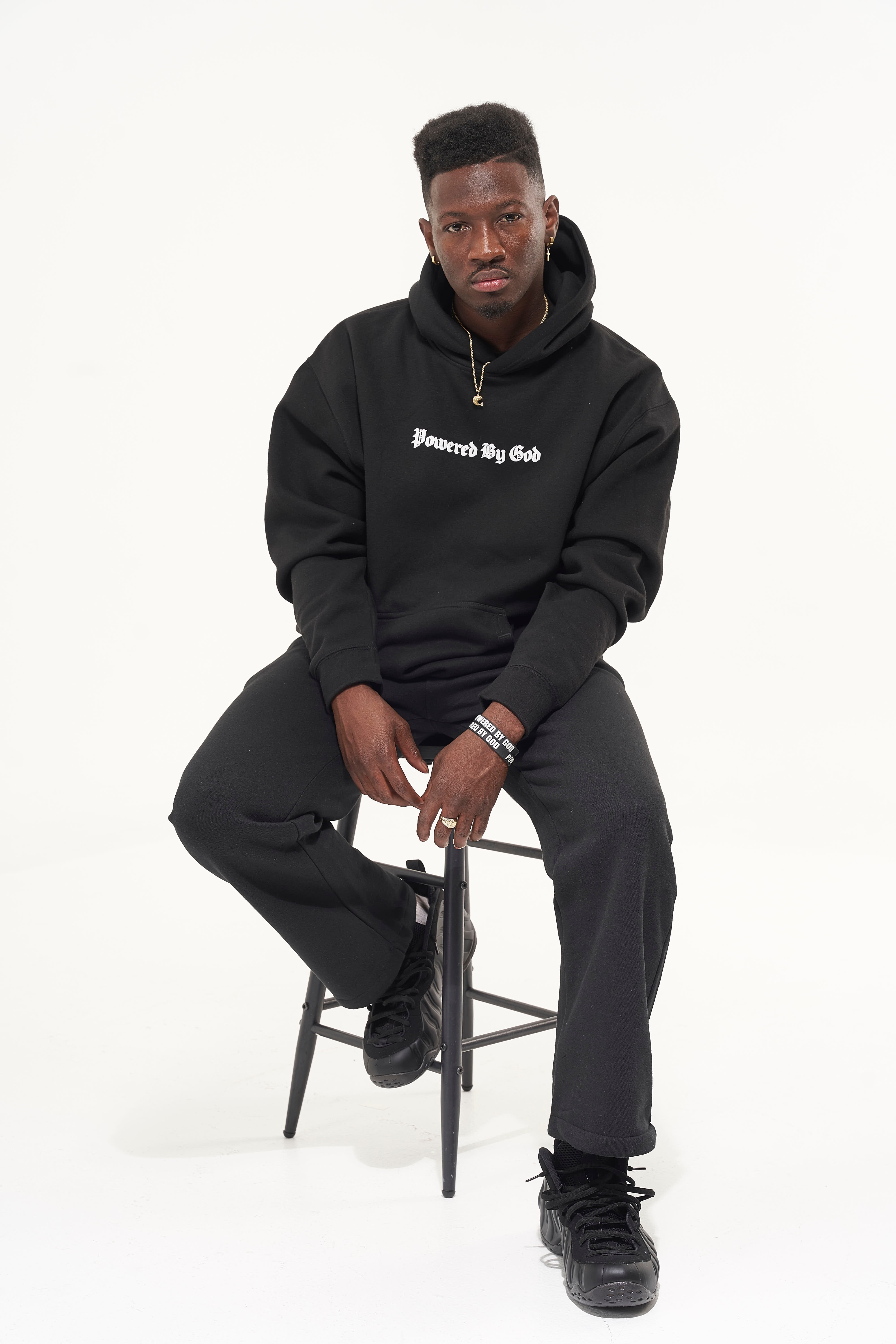 POWERED BY GOD HOODIE