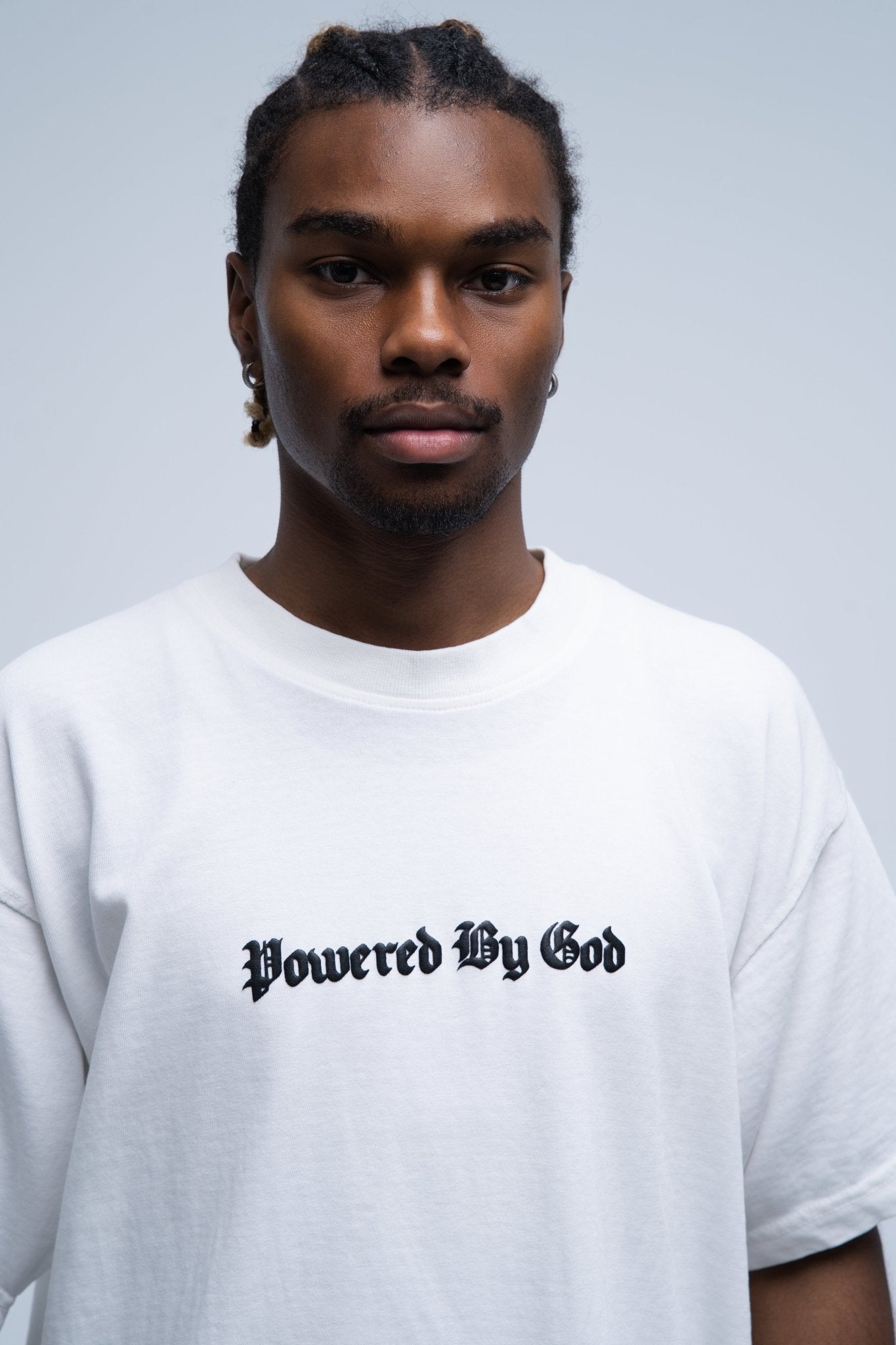 POWERED BY GOD TEE - FoundNation