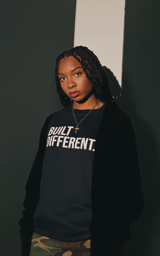 BUILT DIFFERENT CREWNECK