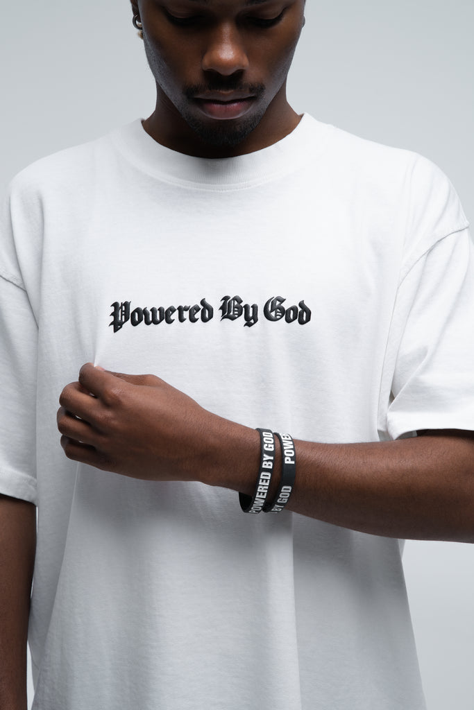 POWERED BY GOD WRISTBAND