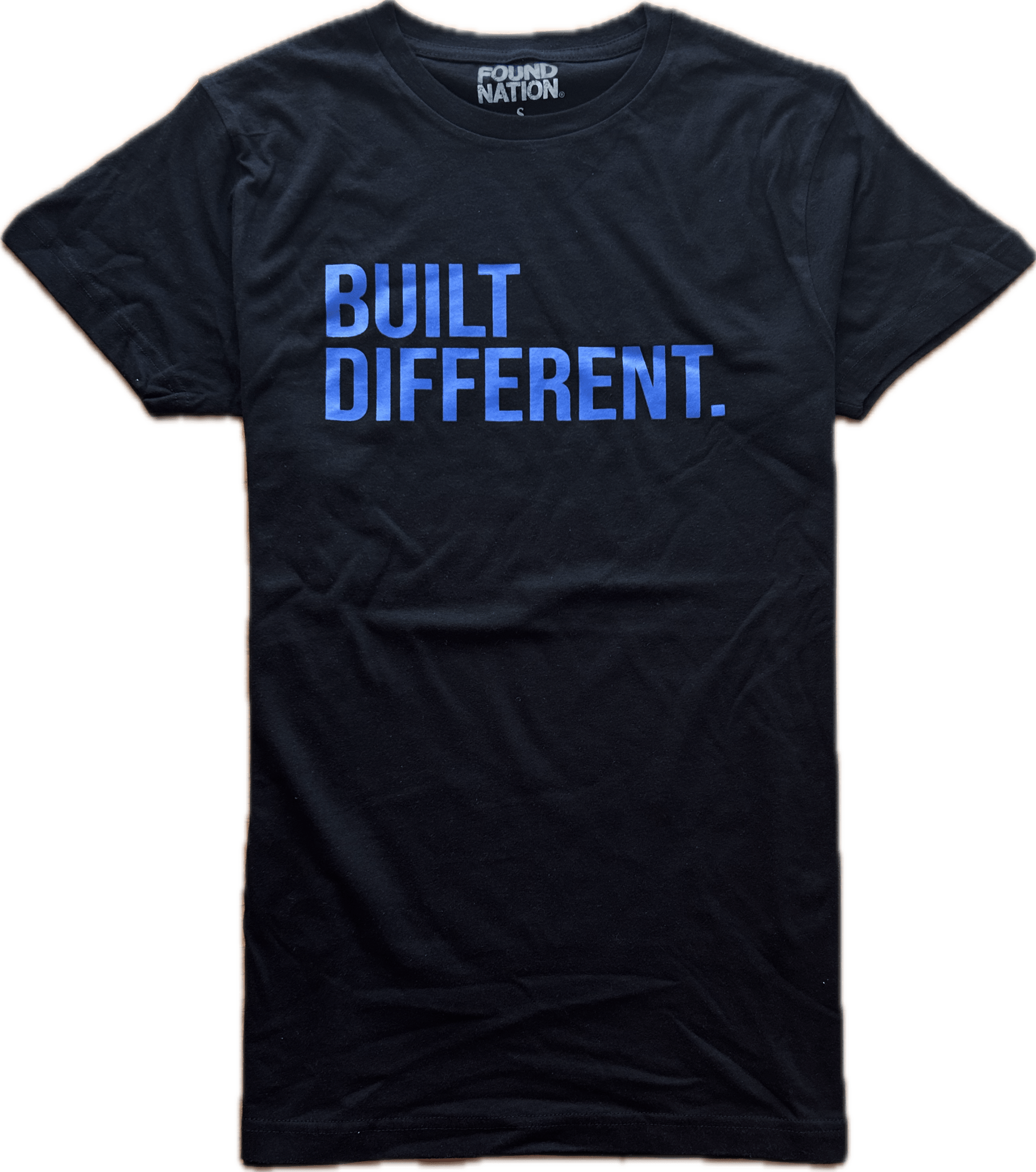 BLACK BUILT DIFFERENT TEES - FoundNation