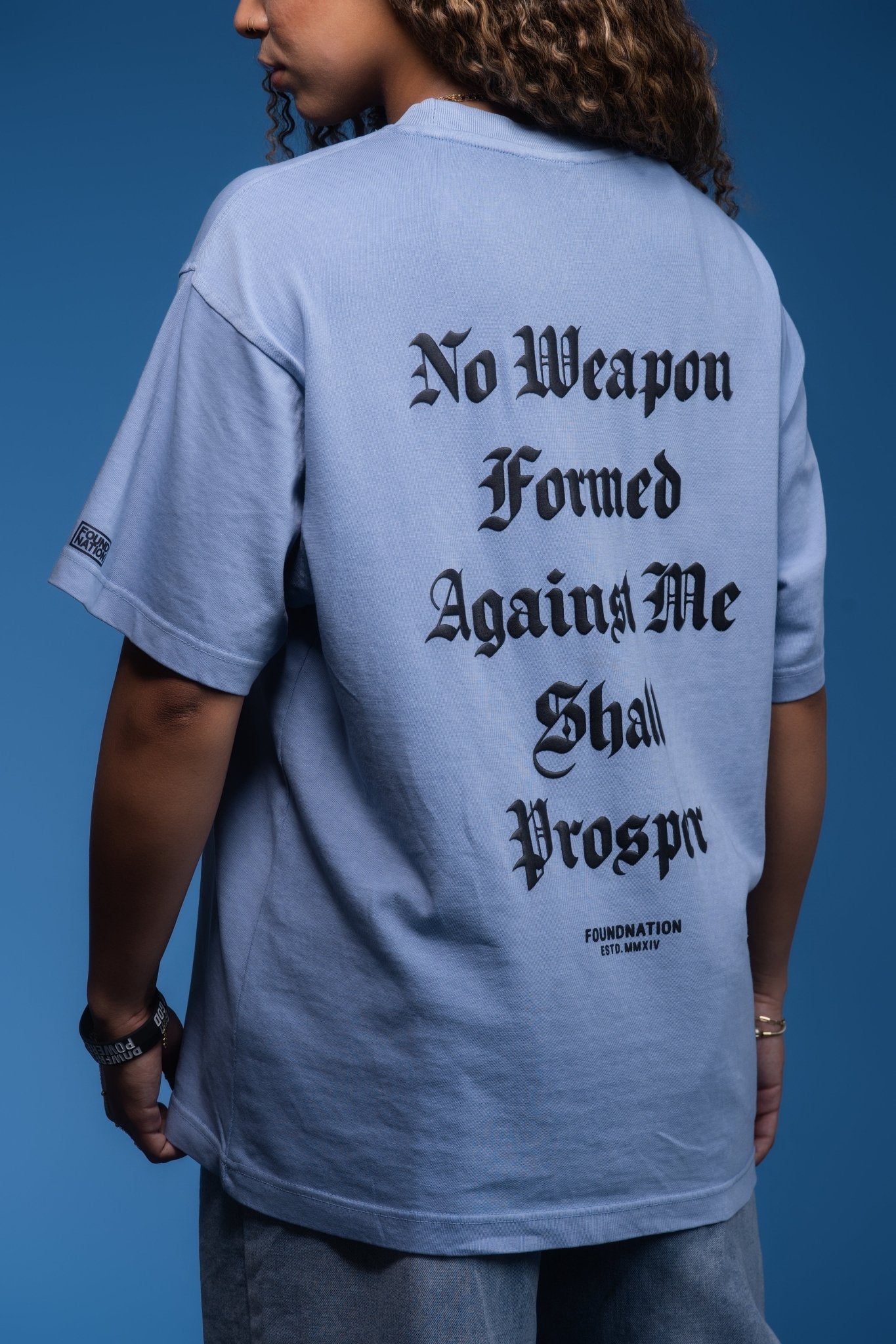 POWERED BY GOD TEE - FoundNation