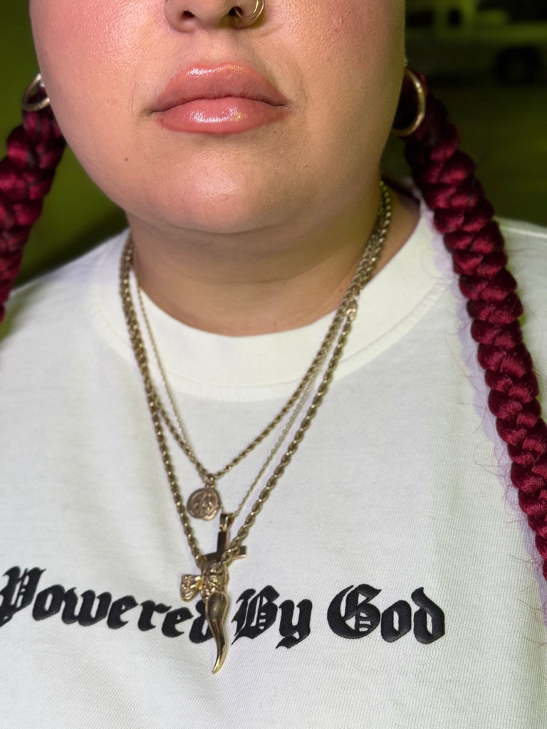 POWERED BY GOD TEE - FoundNation