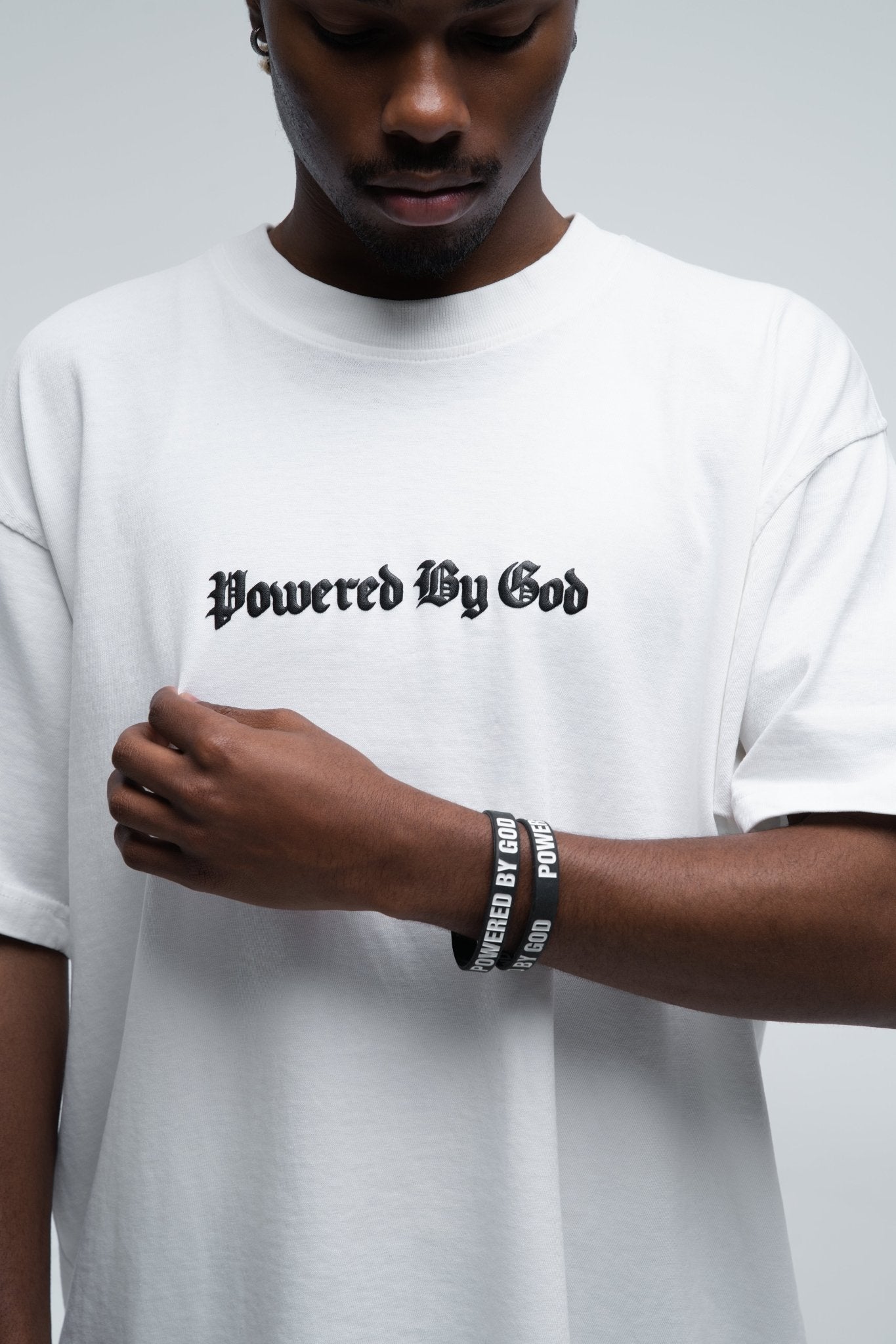 POWERED BY GOD WRISTBAND - FoundNation